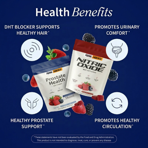 Nitric Oxide and Prostate Health Chews