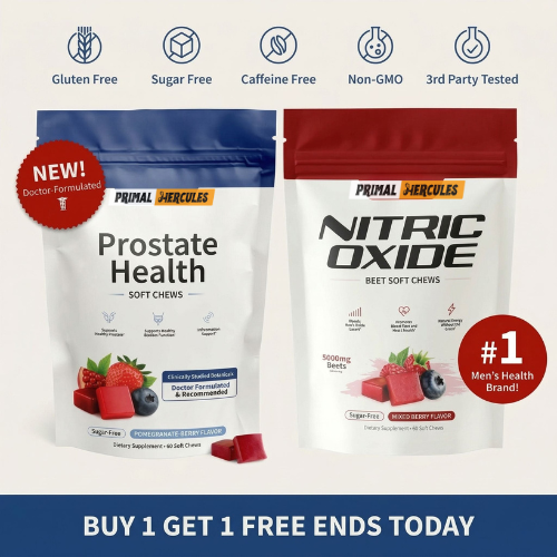 Nitric Oxide and Prostate Health Chews