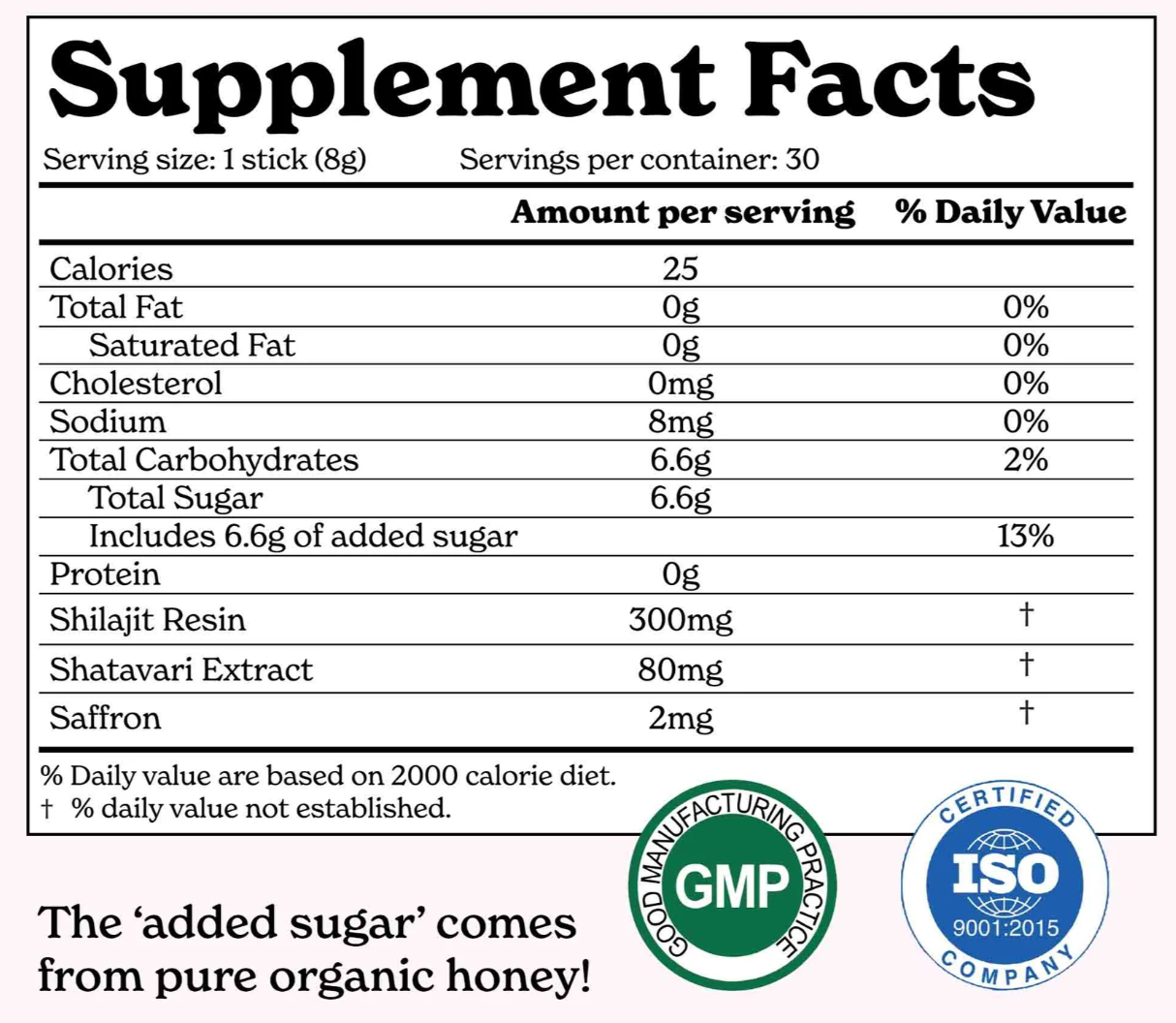 SHE-LAJIT Honey Sticks