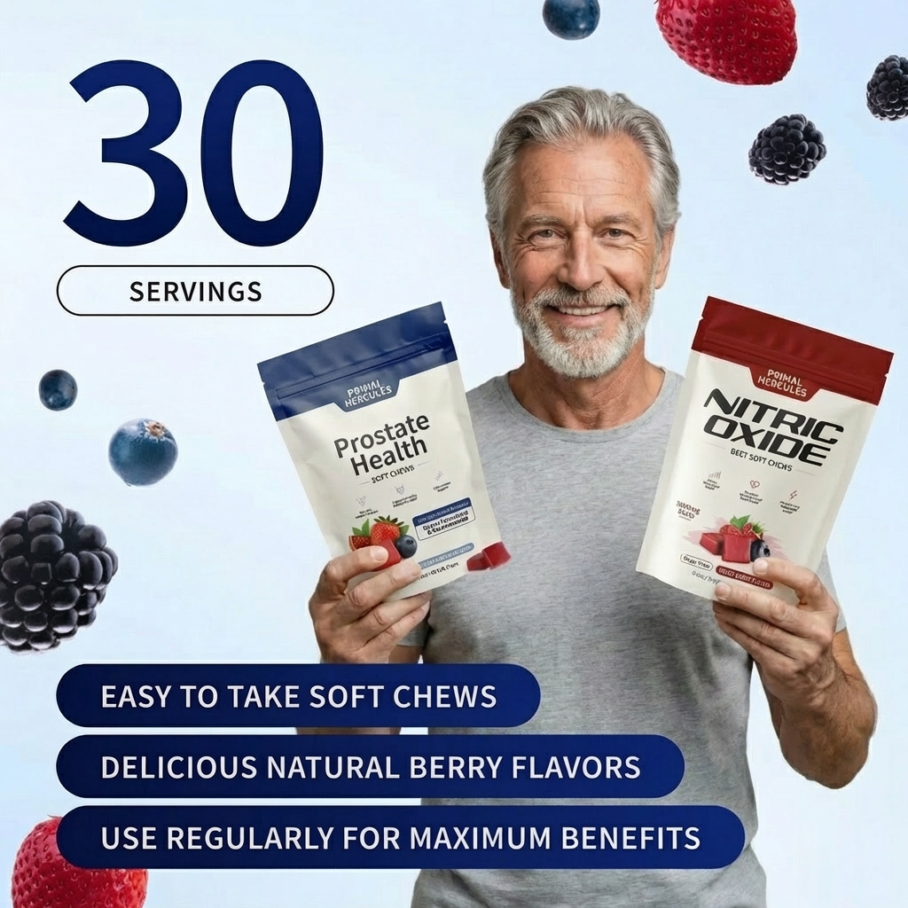 Nitric Oxide and Prostate Health Chews